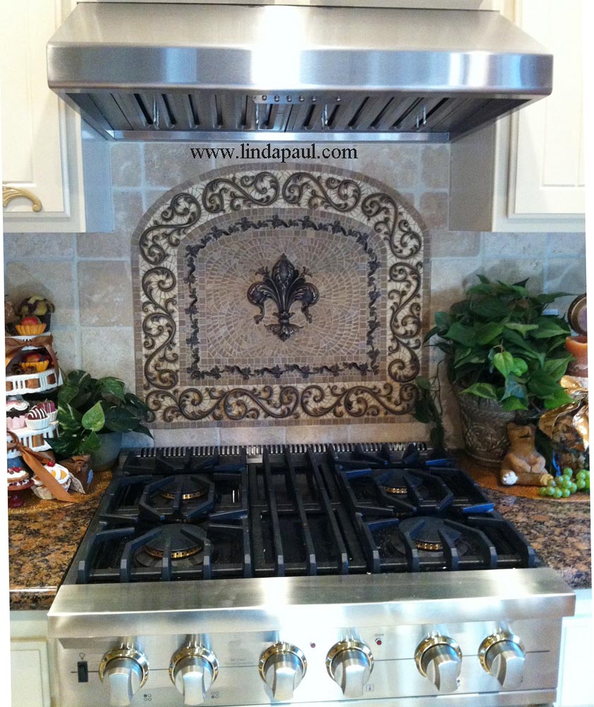 backsplash medallions home depot